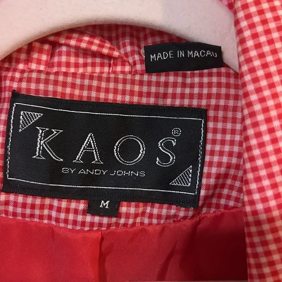 KAOS by Andy Johns lightweight double breasted Jacket - Picture 3 of 7